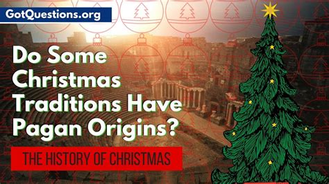 The pagan origins of holiday customs